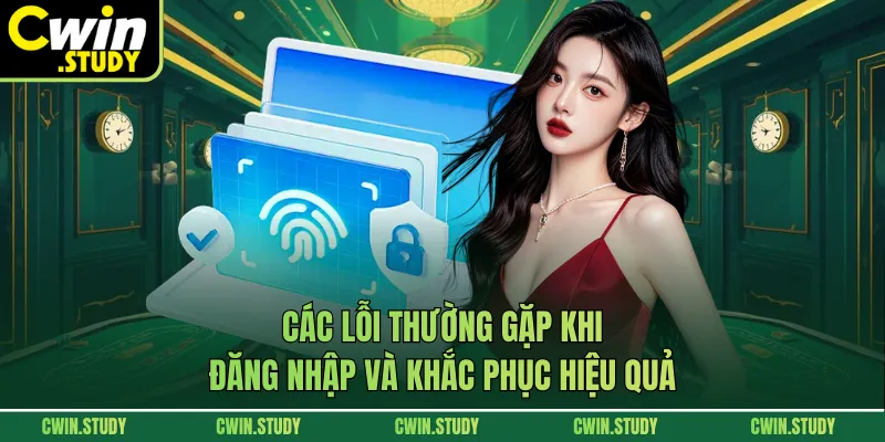 Các lỗi thường gặp khi đăng nhập và khắc phục hiệu quả